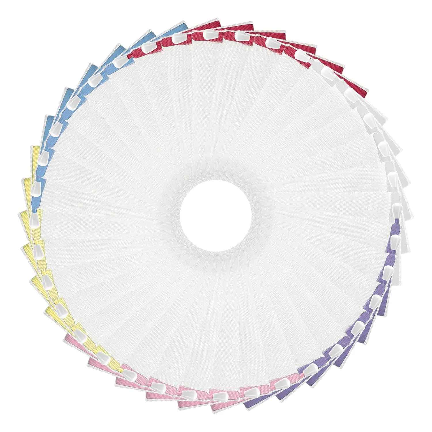 Sibba 100Pcs Soap Bag with Drawstring, Mesh Savers Bags, Shampoo Bar Pouch, Soap Holder for Shower Body Facial Cleaning Tool