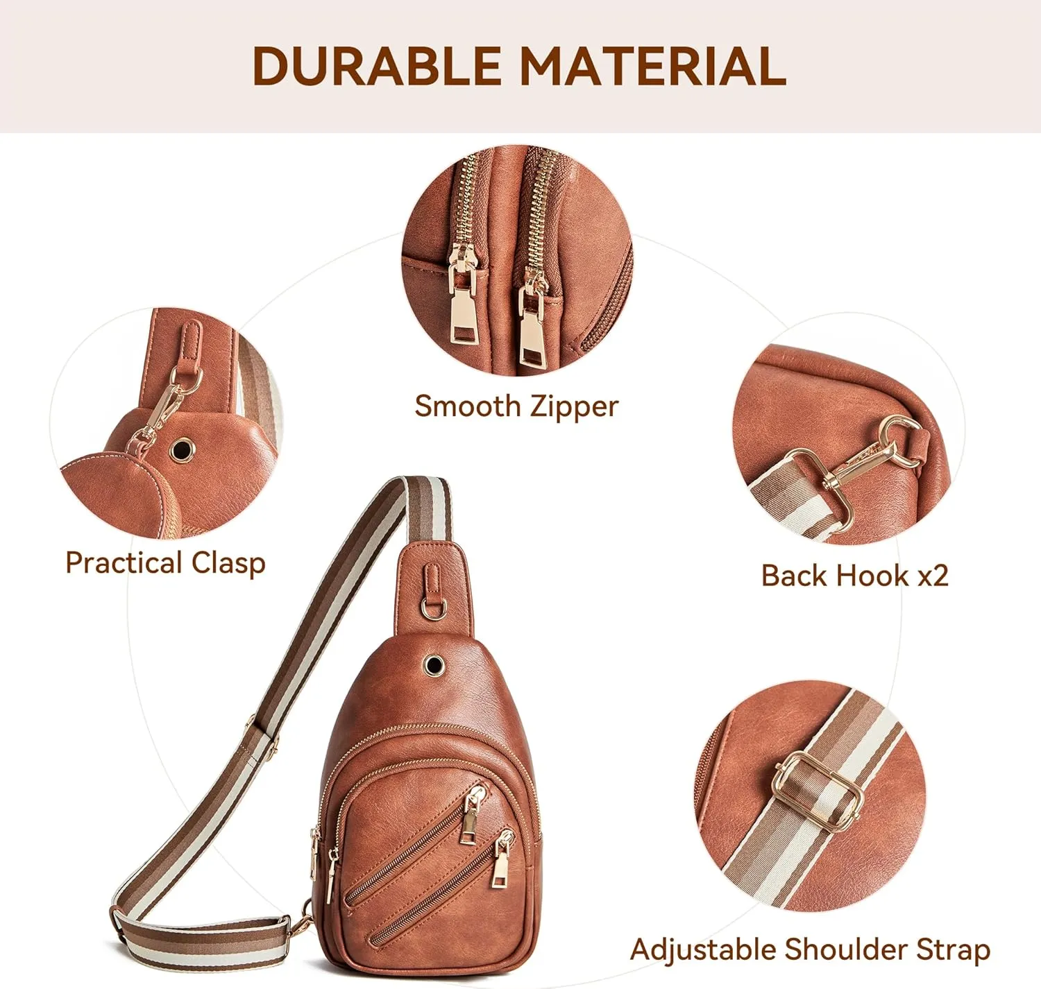 Sling Bag for Women Crossbody Bags for Women Cross Body Bag Fanny Pack for Travel