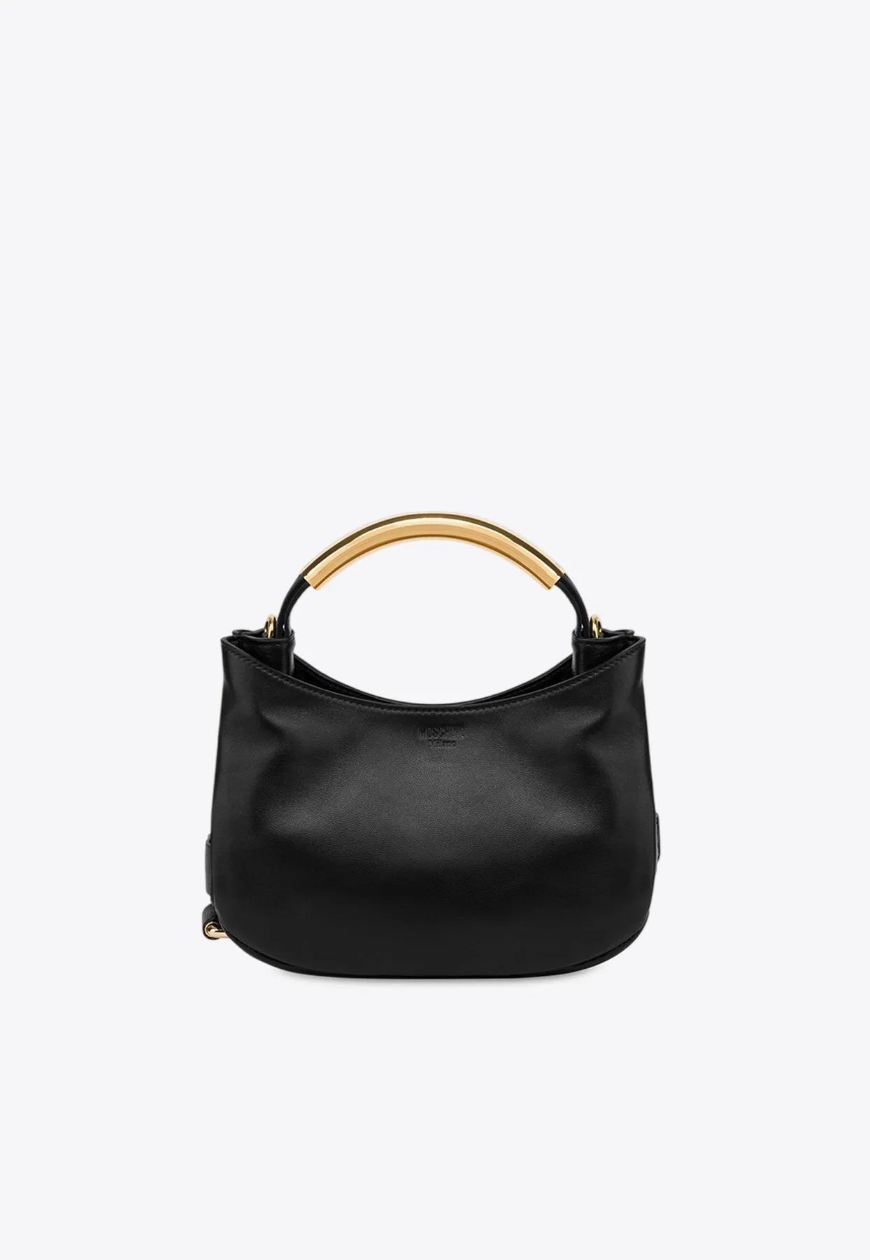 Small Handle Me Leather Top Handle Bag