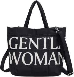 Small Tote Bag Cute Quilted Puffer Crossbody Shoulder Handbag Trendy Daily Travel Purse for Women