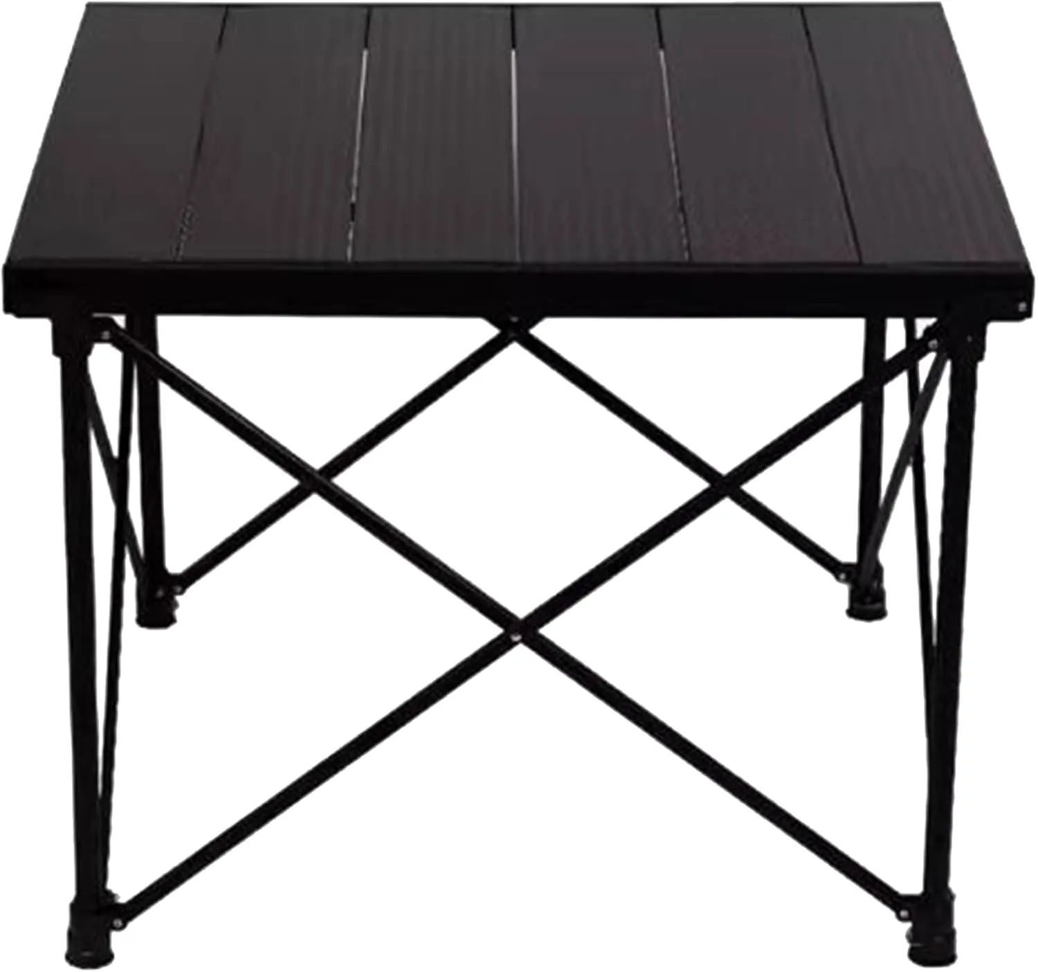 SOBOUR Liftable Camping Table Aluminum Alloy Picnic Table Ultralight Folding Camping Table Roll Up Table Top Multi-Purpose for Camp