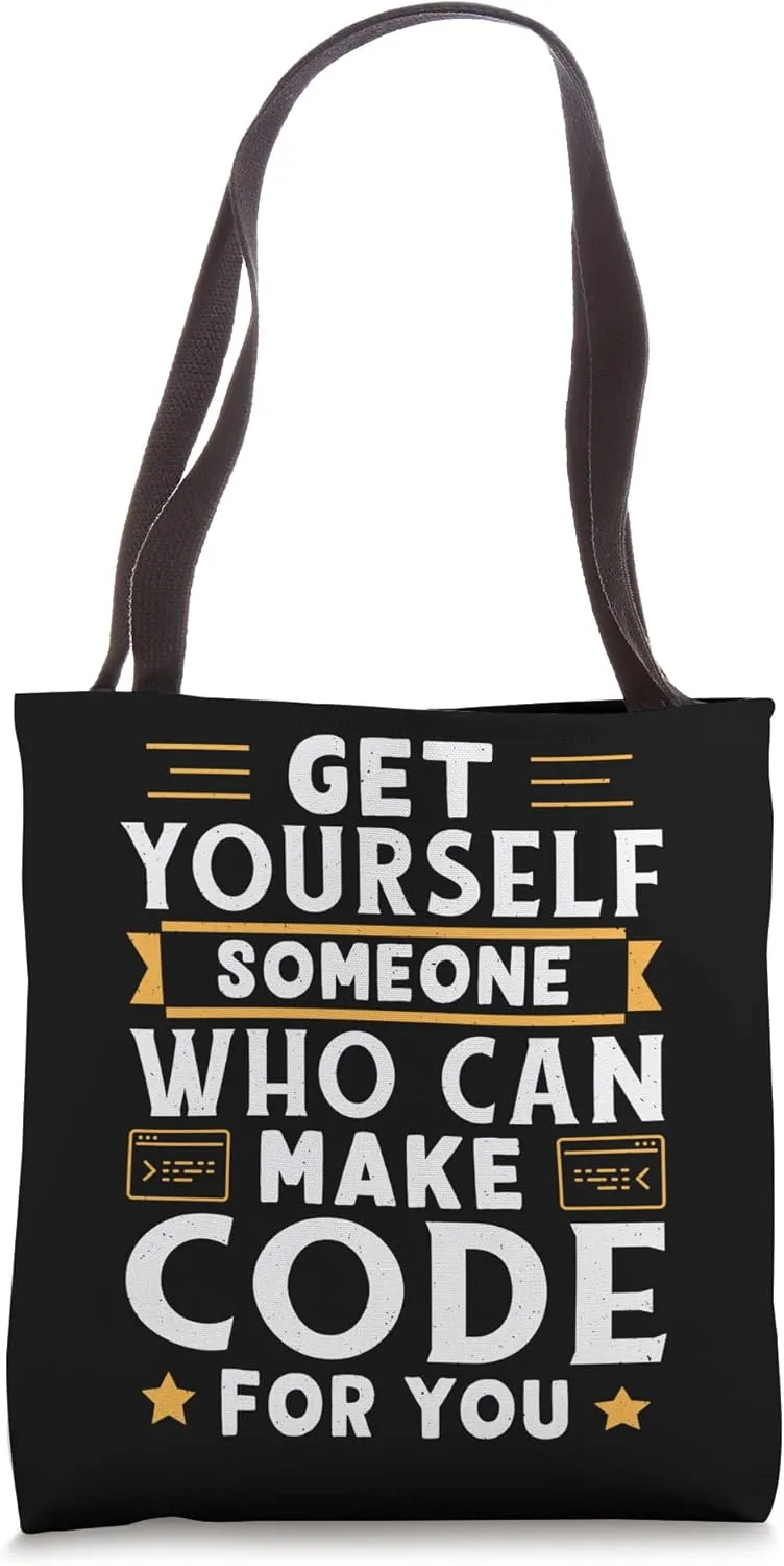 Software Developer Design For Computer Programmer Tote Bag
