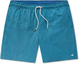 Southern Marsh Dockside Swim Trunk - Circle Maze