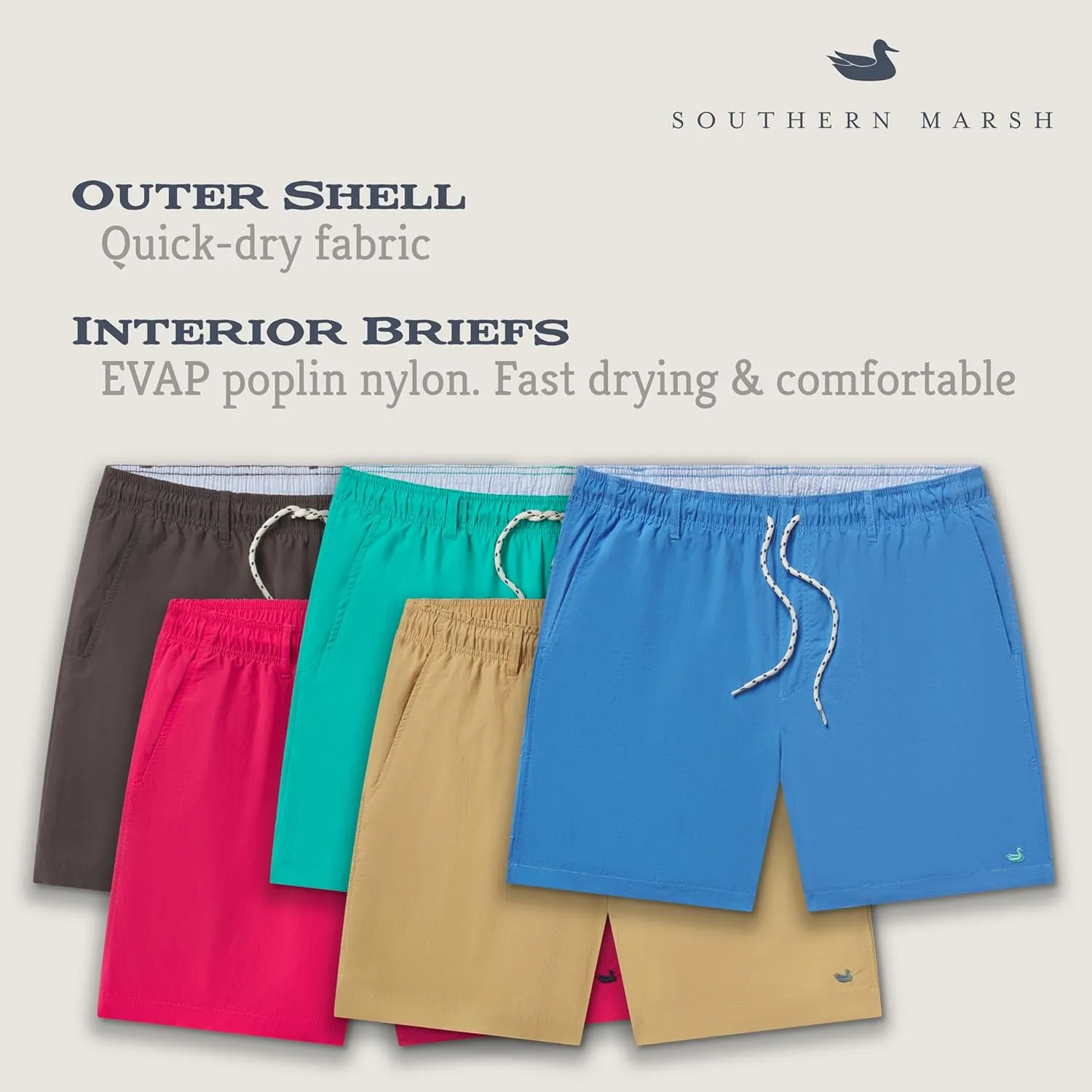 Southern Marsh Dockside Swim Trunk - Circle Maze