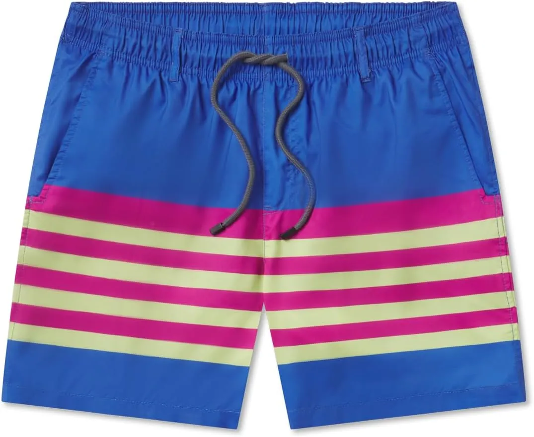 Southern Marsh Youth's Harbor Barcelona Lines Swim Trunks, Swim Shorts