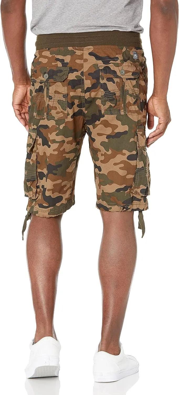 Southpole Men's Crotch Drop Jogger Shorts