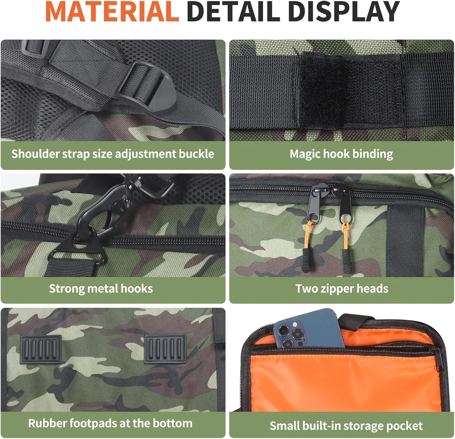 Speaker Bag Portable Speaker Backpack Travel Storage Case for JBL 110/120 Speaker Carrying Backpack for JBL Partybox Bluetooth Party Speaker (for JBL Partybox 110 Camouflage)