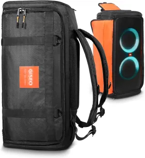 Speaker Bag Travel Case Replacement for JBL Party Box Series, Portable Speaker Carry Tote Bag Backpack for for JBL Speaker (For JBL partybox 310 black)