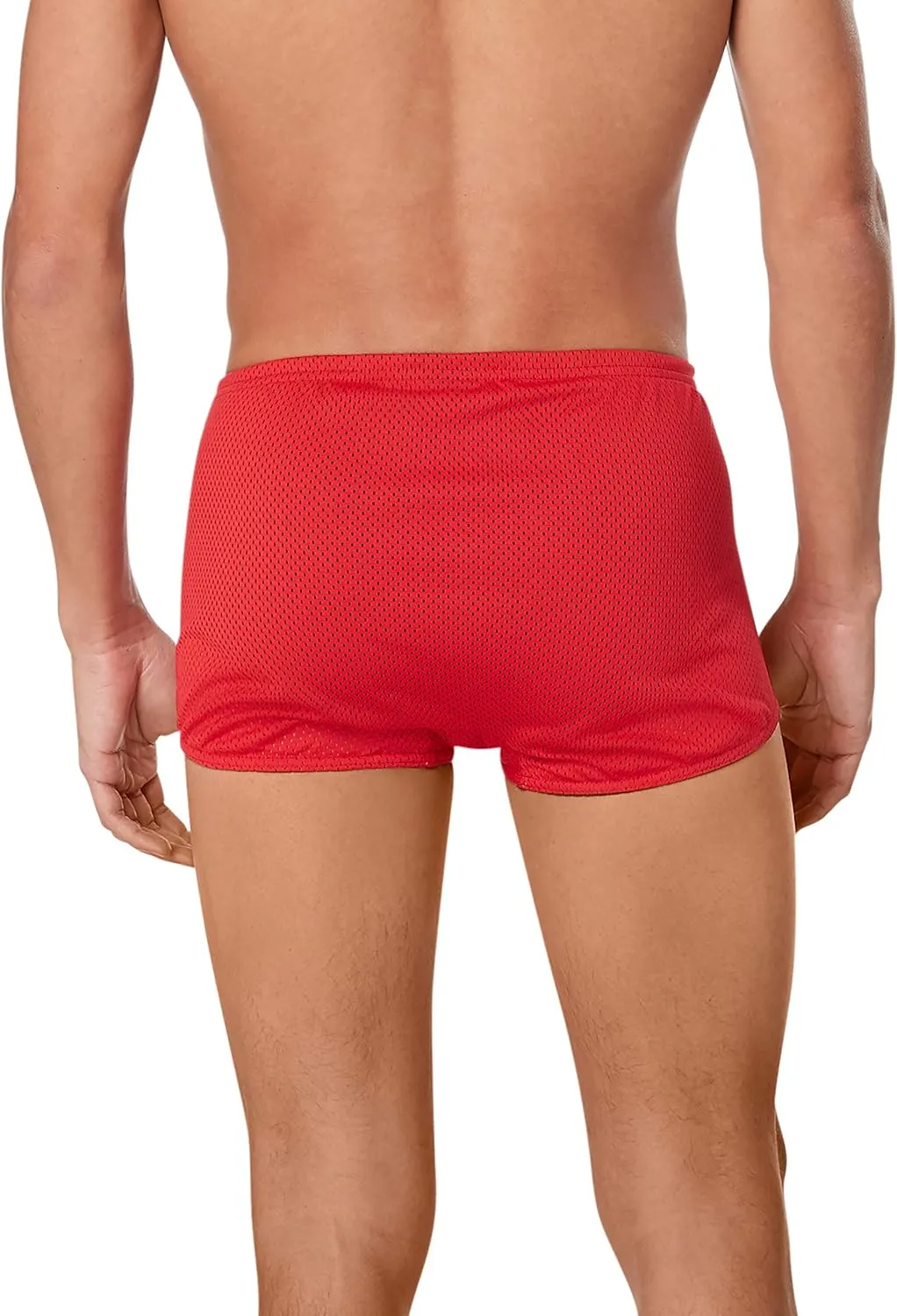 Speedo Men's Swimsuit Square Leg Poly Mesh Training Suit