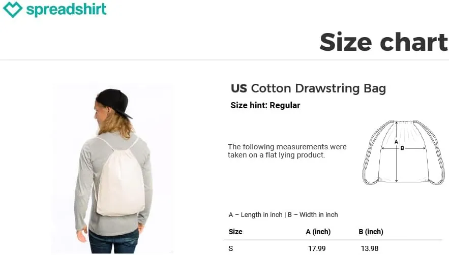 Spreadshirt The Smurfs Gargamel Catch Game - Animated Fun Design Cotton Drawstring Bag, One Size, natural