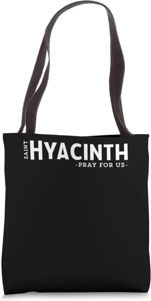St Hyacinth Pray Catholic Patron Saint Drowning Unique Tote Bag