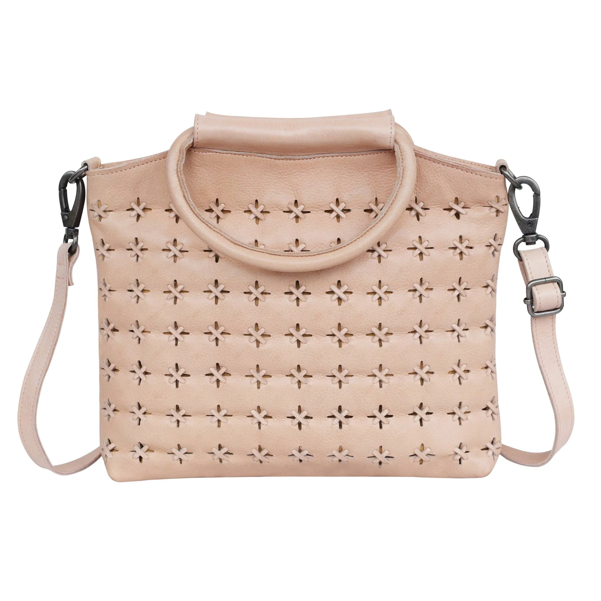 Starlight Handcrafted Leather Tote/Crossbody Bags
