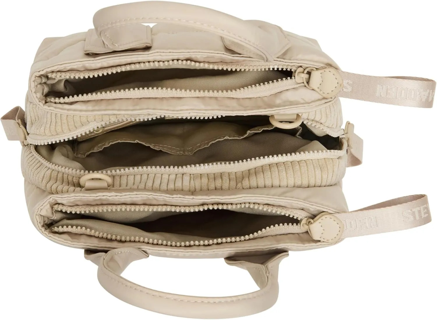 Steve Madden Bbando Quilted Nylon Satchel