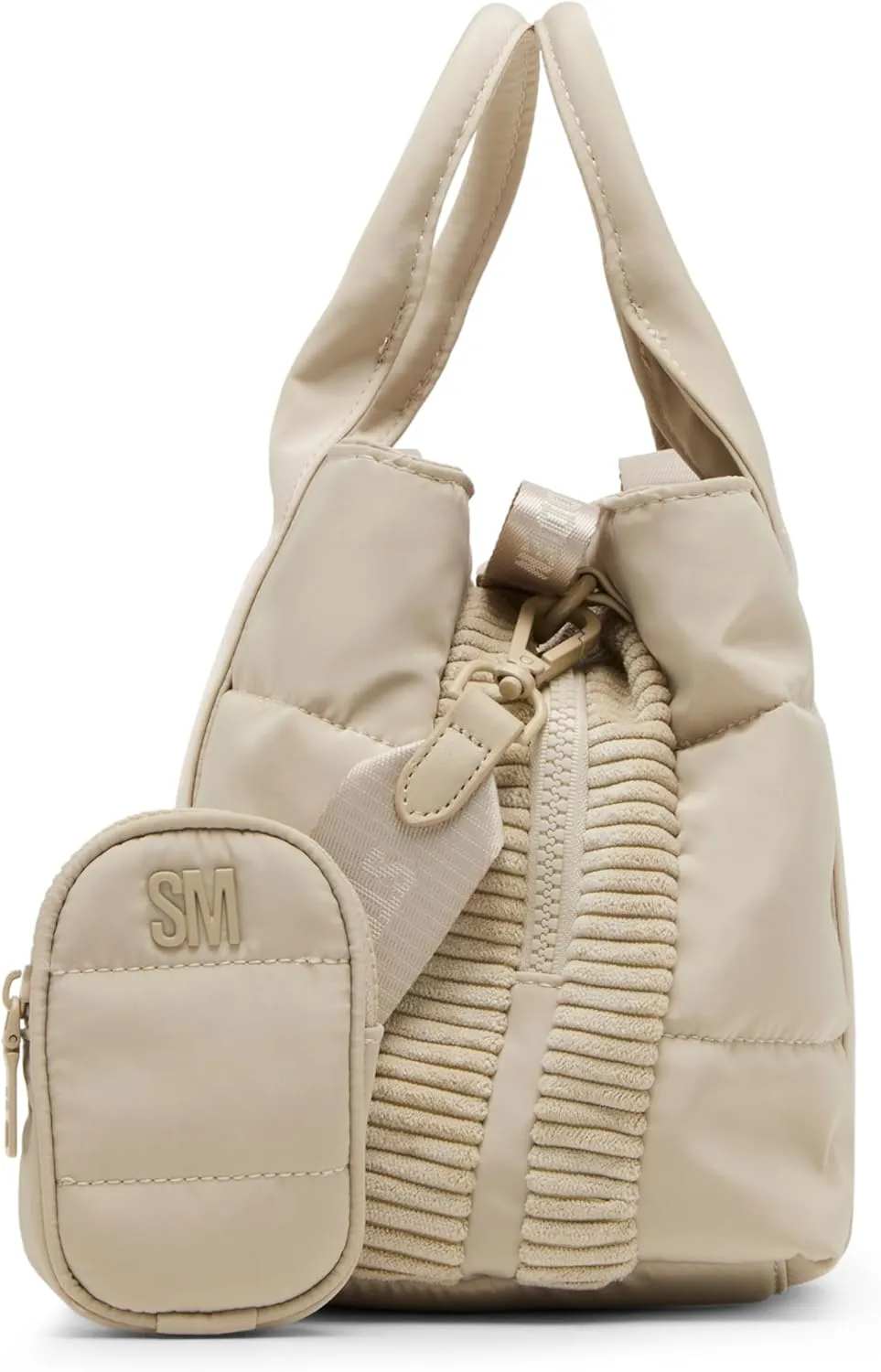 Steve Madden Bbando Quilted Nylon Satchel