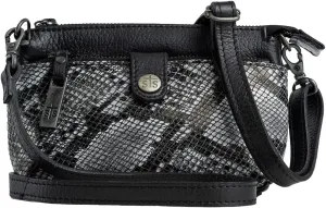 STS Ranchwear Women's Casual Everyday Lightweight Santana Collection Willa Crossbody Bag Purse, Gray