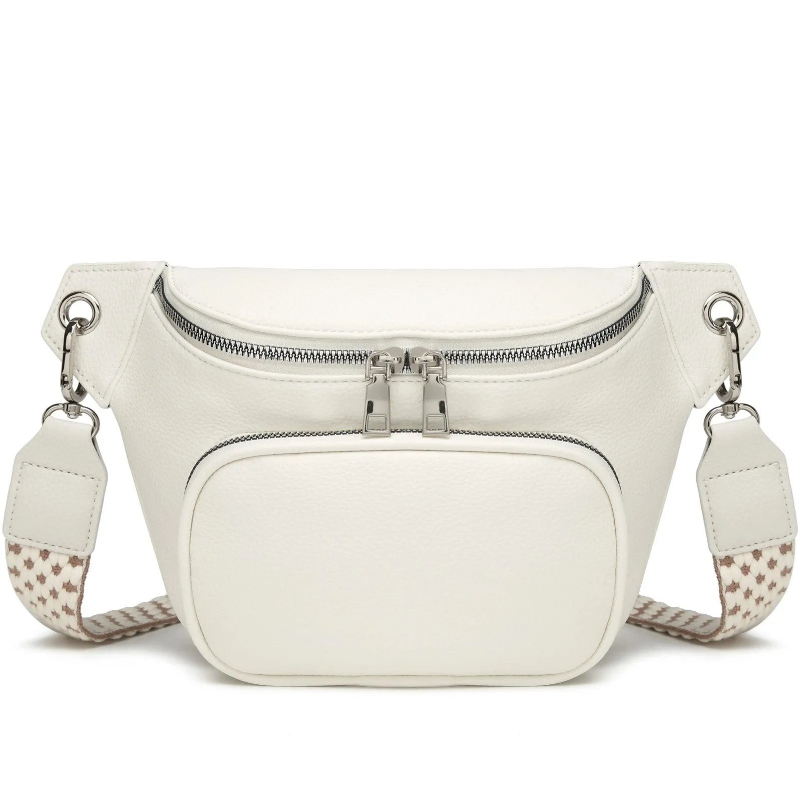 Stylish Fanny Pack and Waist Belt Purse with Sling Shoulder Design