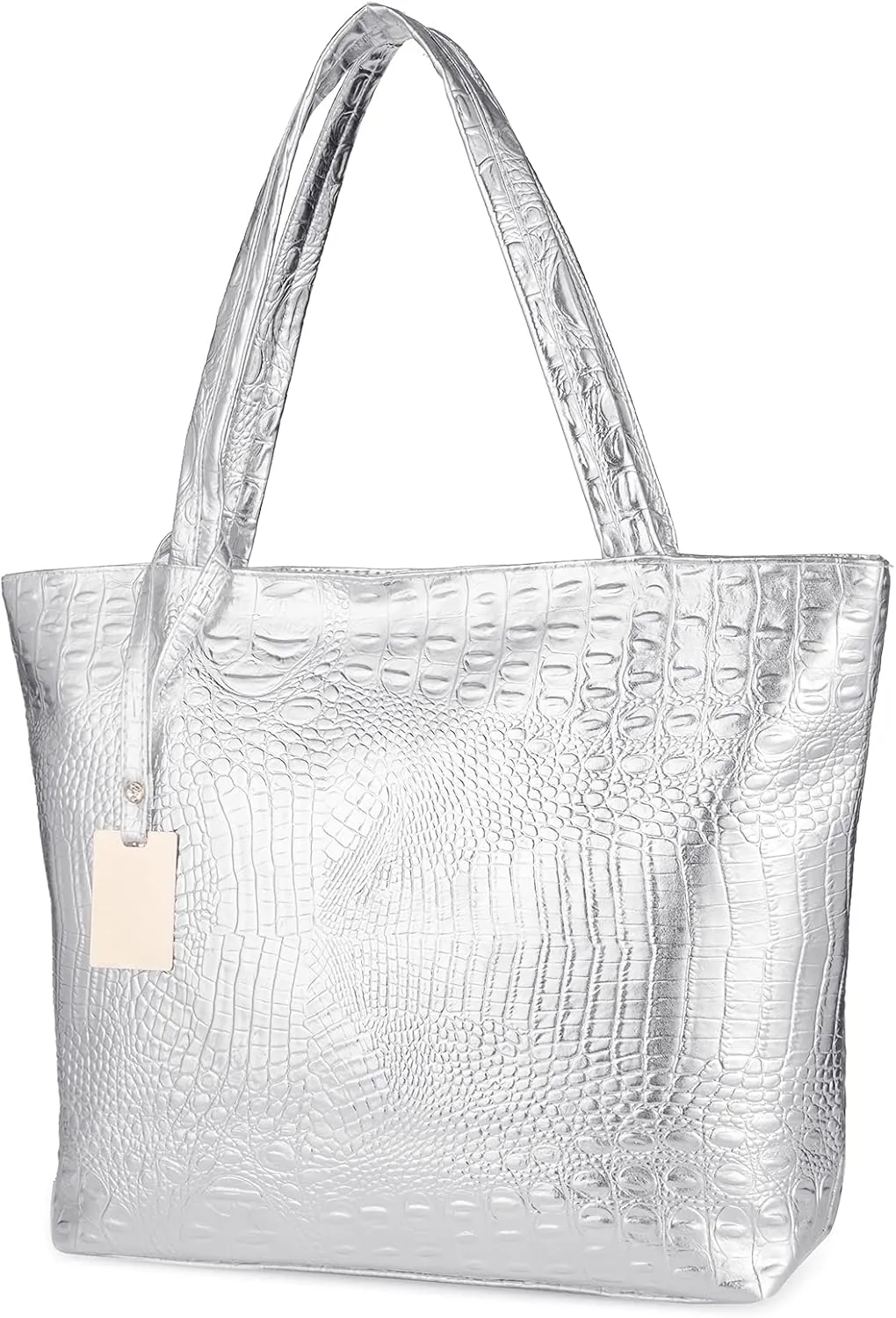 SUMGOGO Purse and Handbag for Women Crocodile Satchel Large Shoulder Tote Bag Wallets