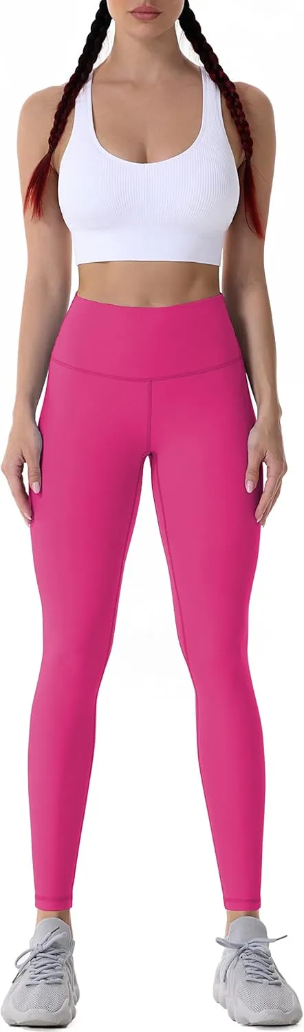 Sunzel Womens Workout Leggings with High Waist Tummy Control