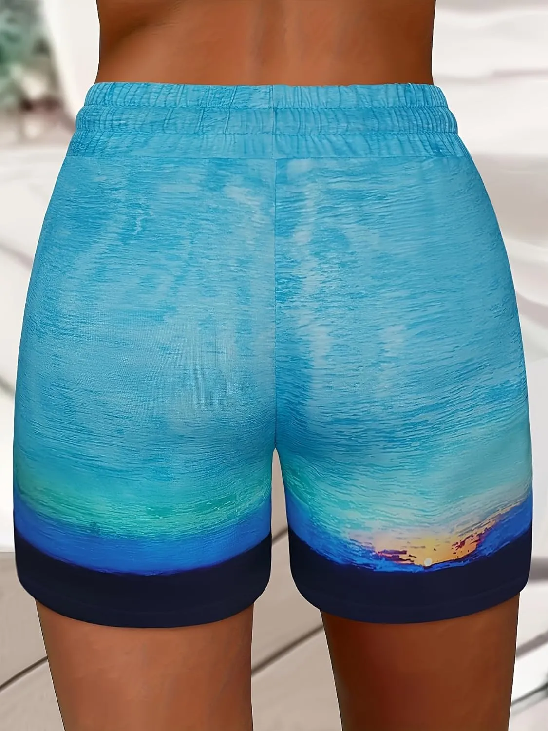 Sweat Shorts for Women Summer Beach Casual Drawstring Shorts Running Short Workout Lounge Shorts with Pockets