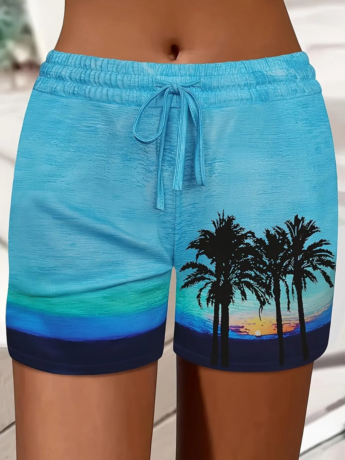 Sweat Shorts for Women Summer Beach Casual Drawstring Shorts Running Short Workout Lounge Shorts with Pockets