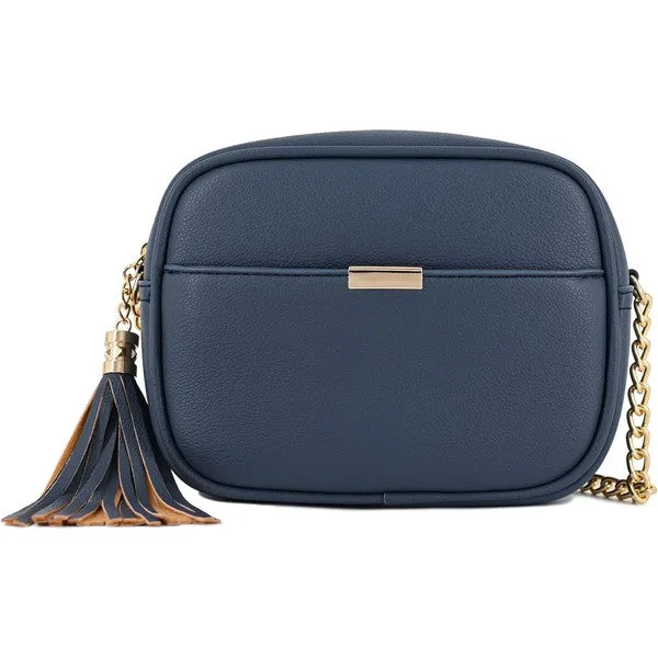 TASSEL SMALL CROSSBODY CAMERA BAG