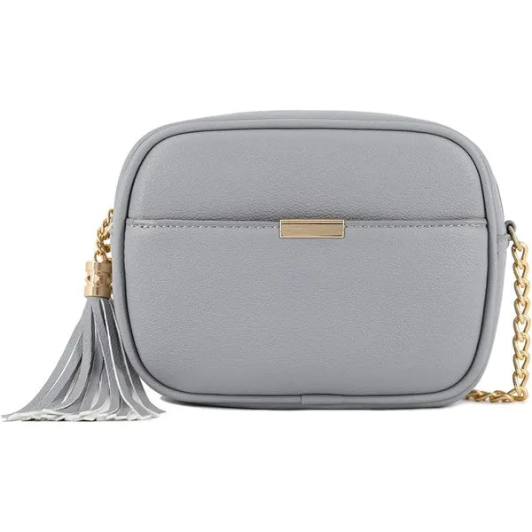 TASSEL SMALL CROSSBODY CAMERA BAG