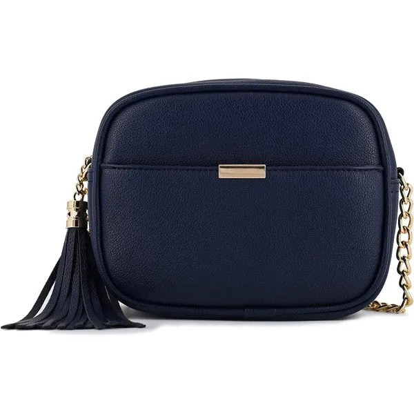 TASSEL SMALL CROSSBODY CAMERA BAG