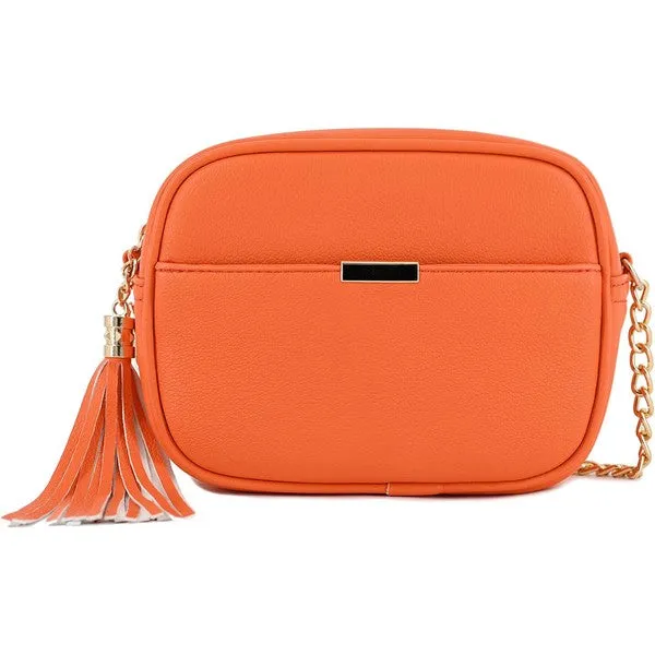 TASSEL SMALL CROSSBODY CAMERA BAG