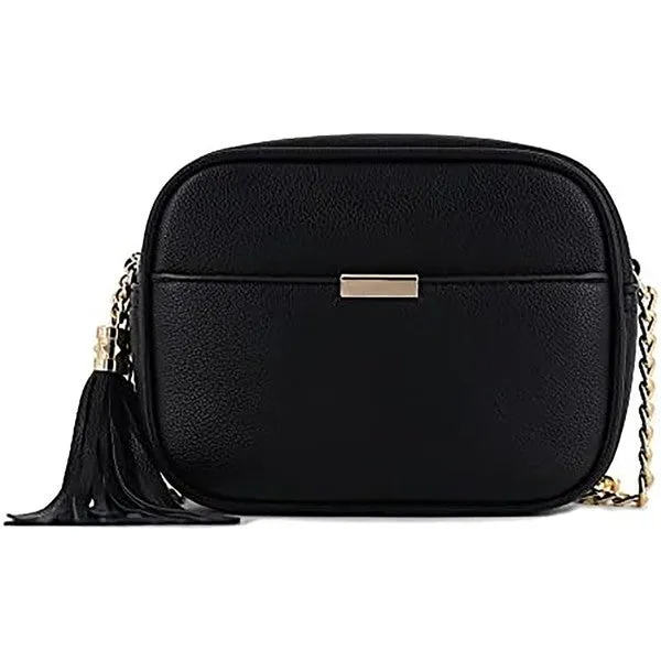 TASSEL SMALL CROSSBODY CAMERA BAG