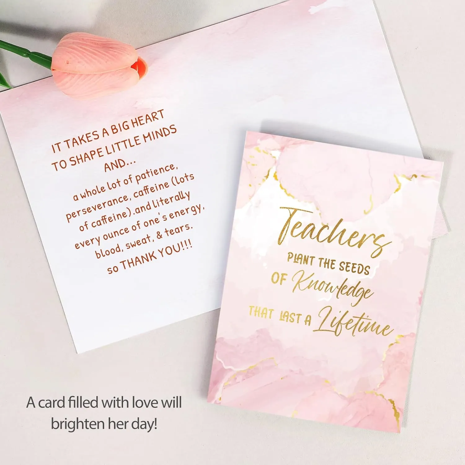 Teacher Appreciation Gifts, Best Teacher Tote Bags for Women, Unique Gifts Ideas from Students - Funny Thank You Basket Box Back to School Gifts, Teacher Christmas Gifts Birthday Gifts Pink