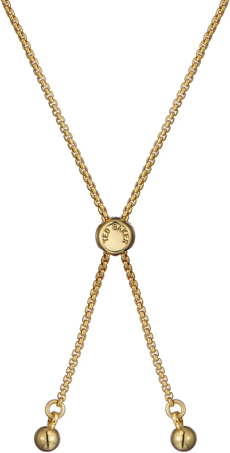 Ted Baker London Amorita Crystal Halo Heart Adjustable Bracelet For Women