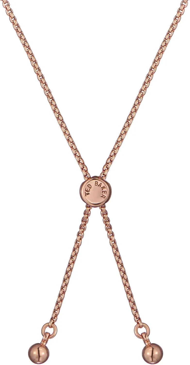 Ted Baker London Amorita Crystal Halo Heart Adjustable Bracelet For Women
