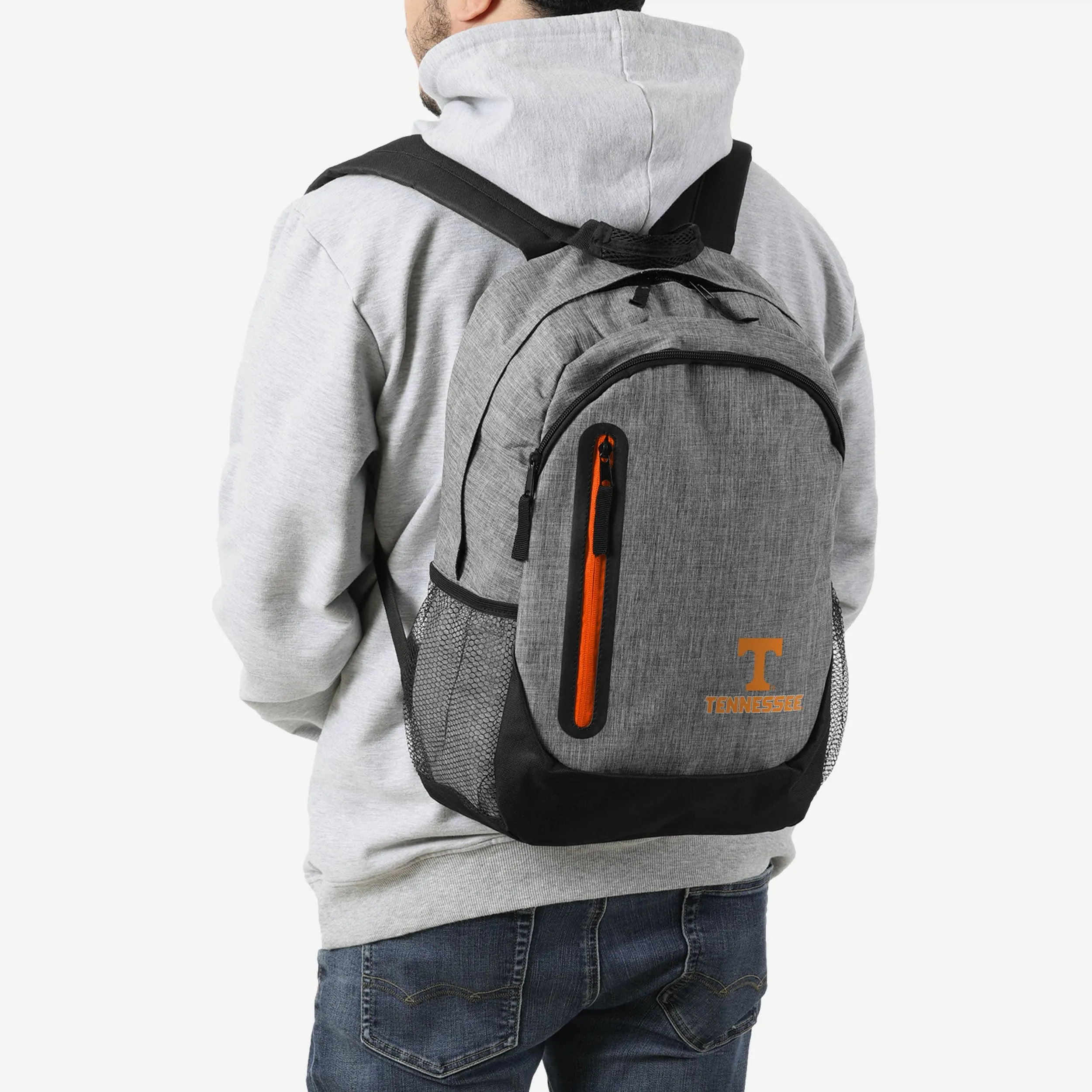 Tennessee Volunteers Heather Grey Bold Color Backpack