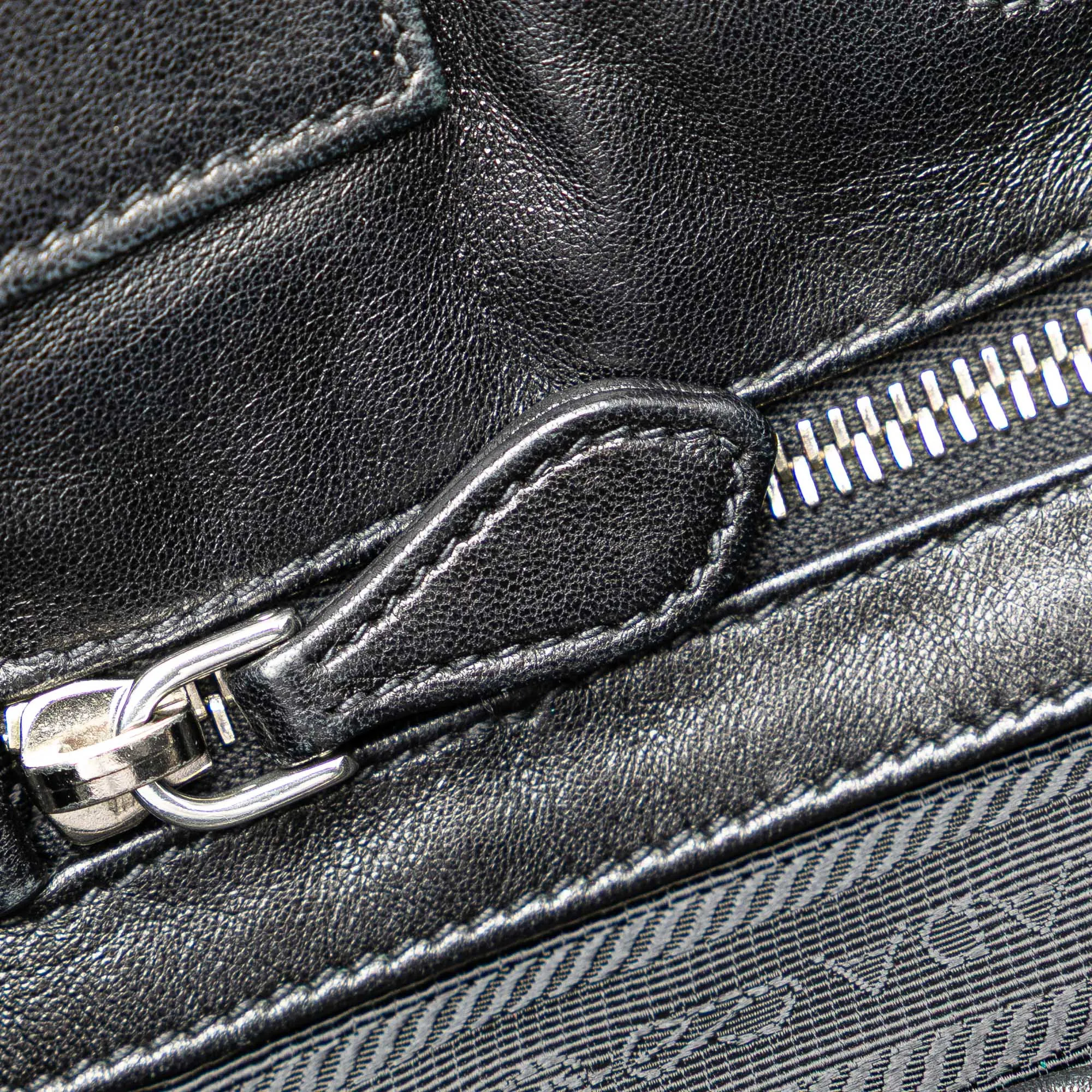 Tessuto Canapa Logo Bow Satchel