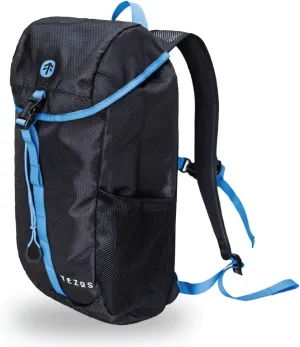 Tezos Juniper Daypack, Lightweight Hiking Backpack and Hydration Pack for Camping, Travel, Biking, and the Outdoors, 16 Liter (Blue Storm)