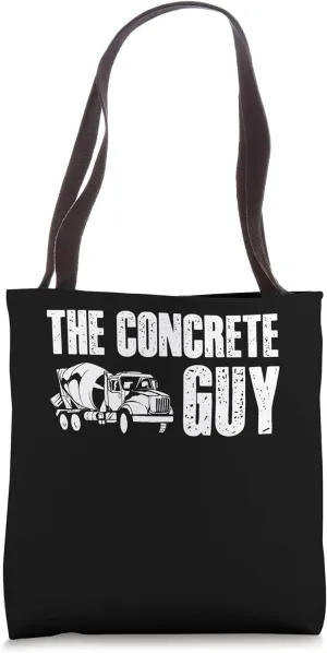 The Concrete Worker Guy Tote Bag