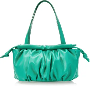 The Drop Shanae Scrunch Bag with Drawstring Closure