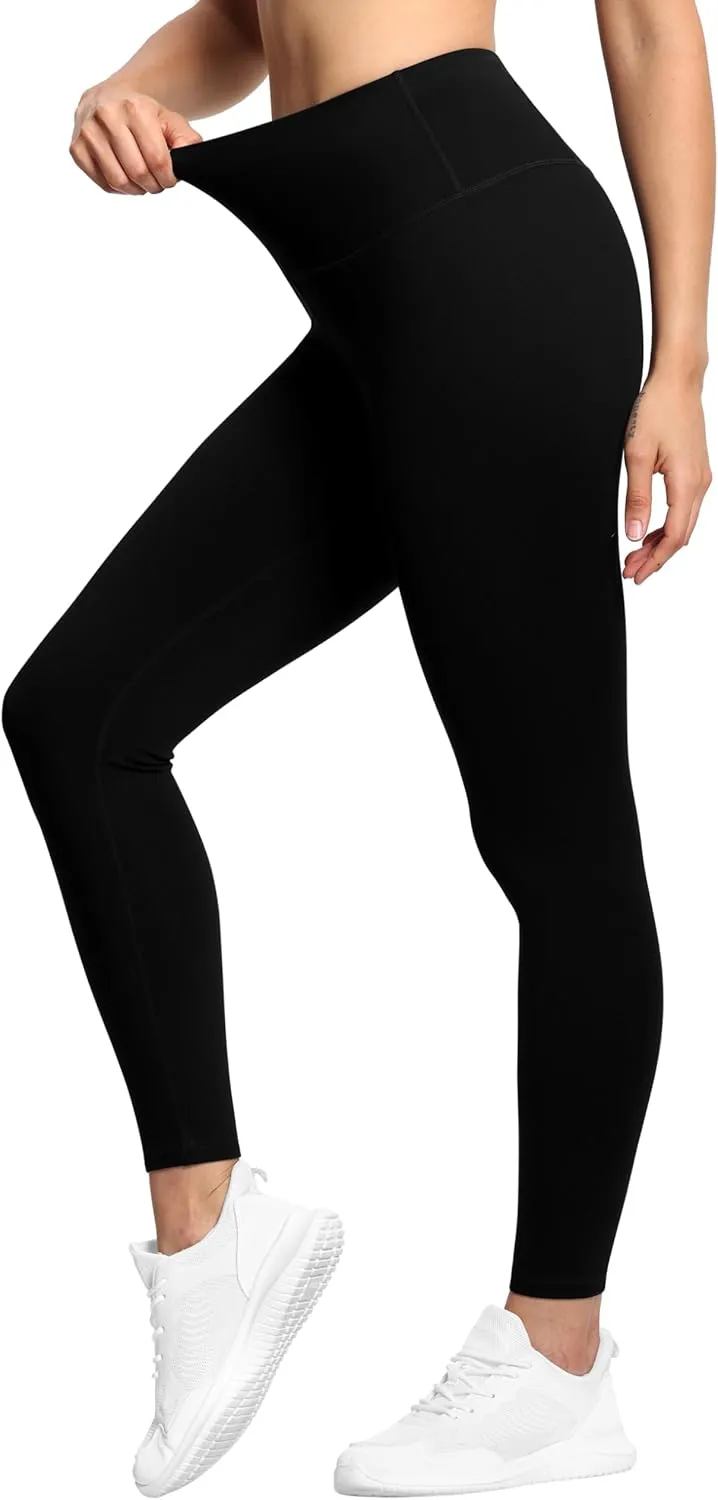 THE GYM PEOPLE Women's High Waist Workout Legging Soft Tummy Control Squat Proof Yoga Running Pants