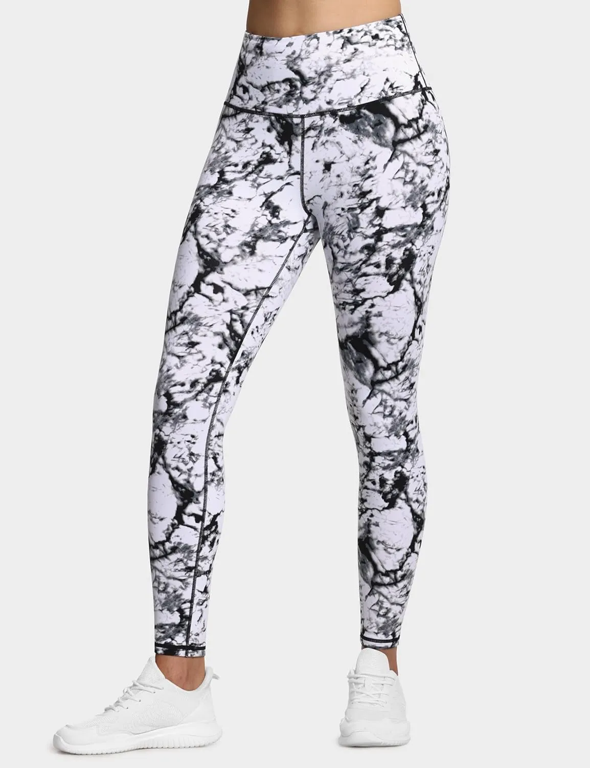 THE GYM PEOPLE Women's High Waist Workout Legging Soft Tummy Control Squat Proof Yoga Running Pants