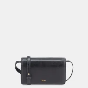 The Noir Edit Mini Flapover Crossbody