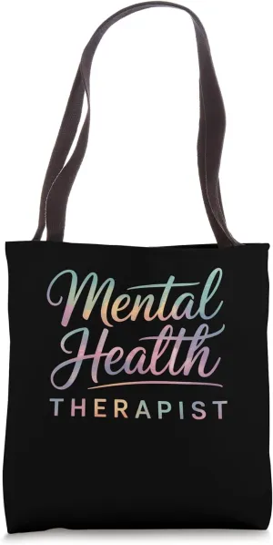 Therapist Mental Health Advocate Design Tote Bag
