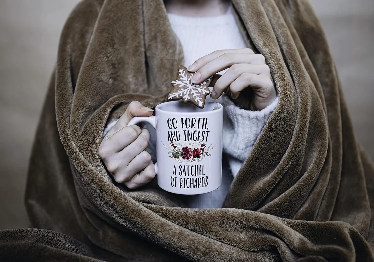 Thou May Ingest a Satchel of Richards Mug, Eat a Bag of Dicks Coffee Cup,