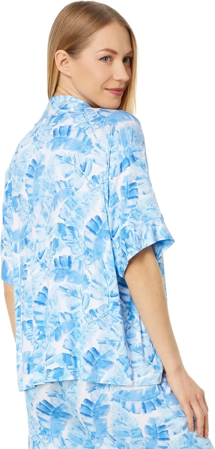 Tommy Bahama 3/4 Sleeve Long Pants PJ Set