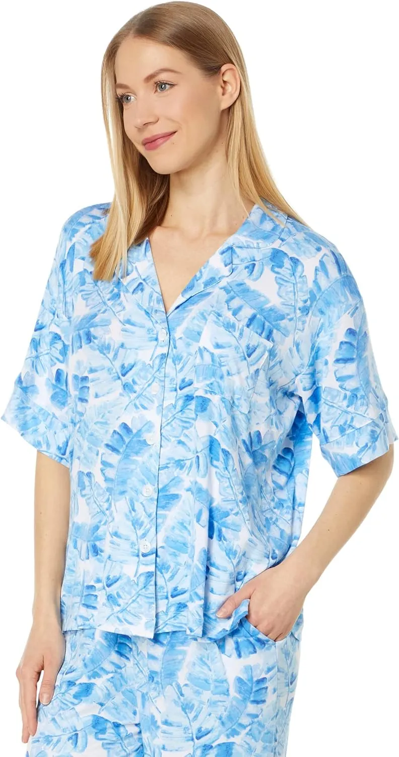 Tommy Bahama 3/4 Sleeve Long Pants PJ Set