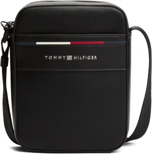 Tommy Hilfiger Foundation Small Crossbody Bag with Zipper and Adjustable Strap