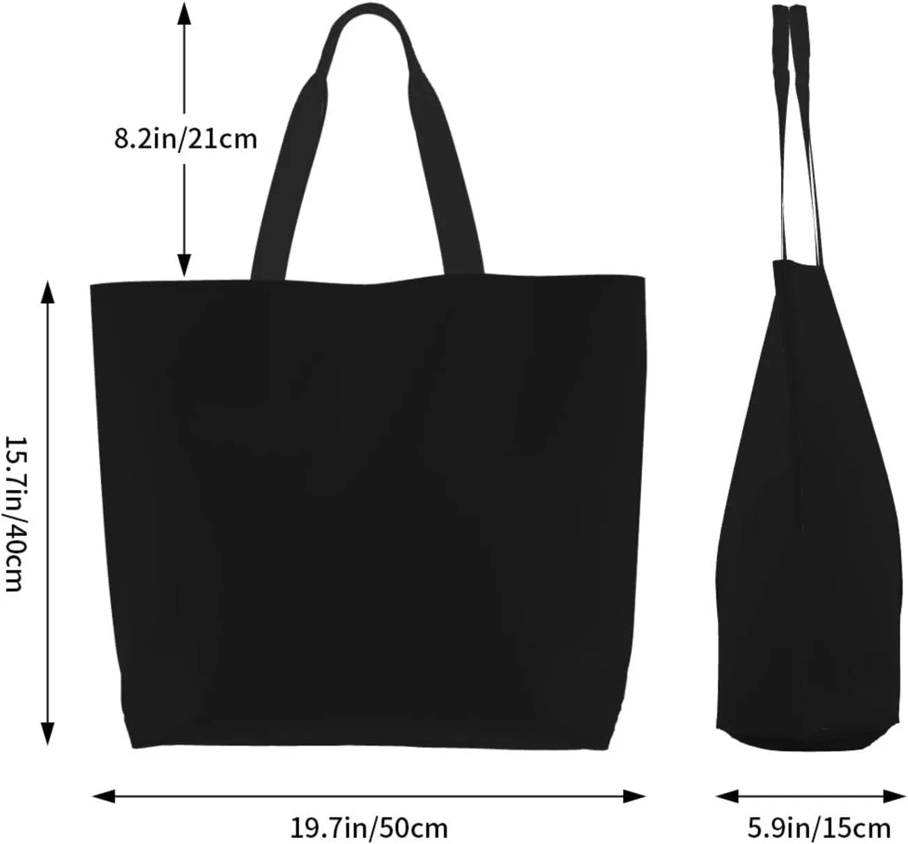 Tote Bag Fashion Large Capacity Handbag Waterproof Reusable Grocery Tote Bag