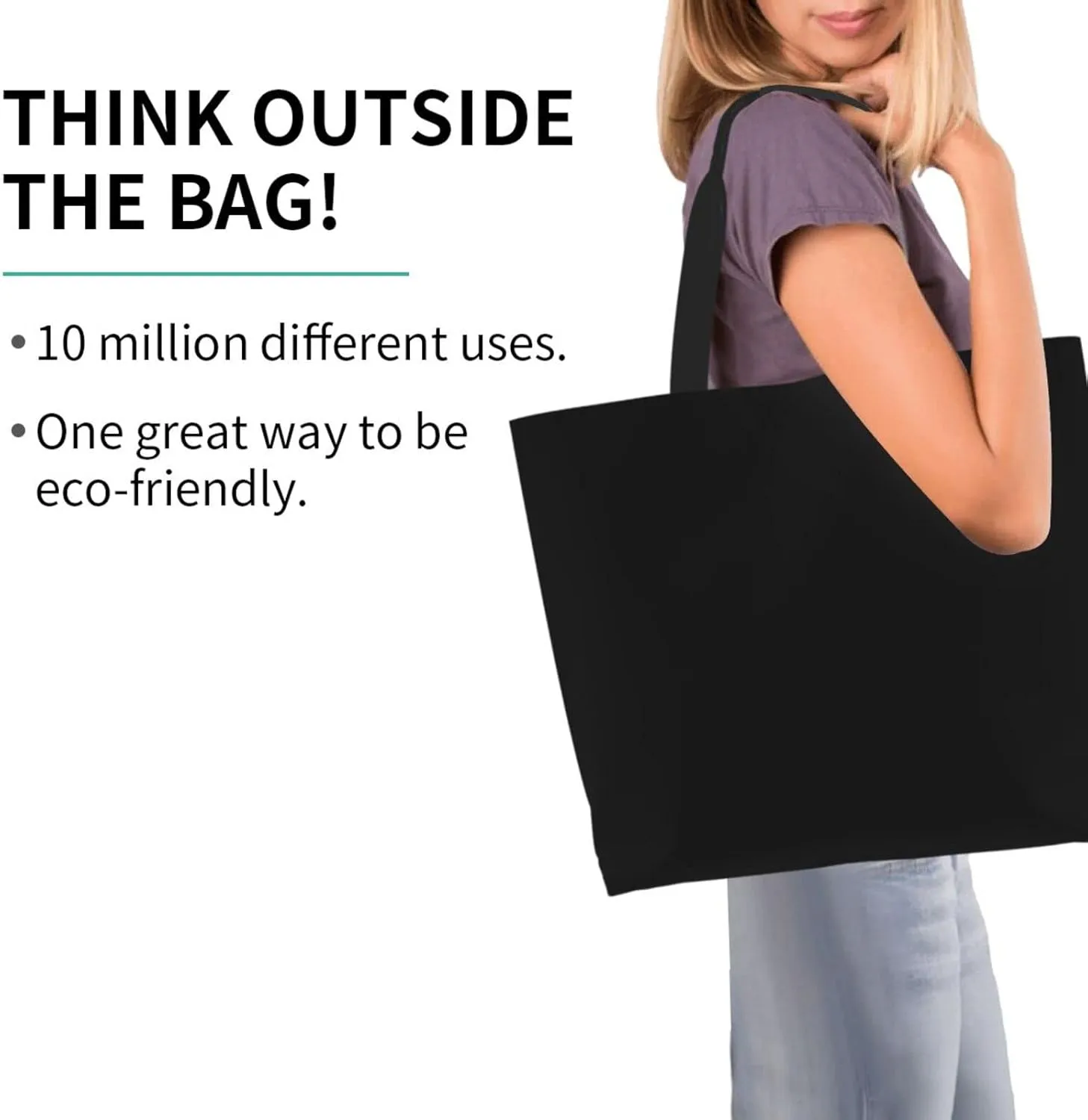 Tote Bag Fashion Large Capacity Handbag Waterproof Reusable Grocery Tote Bag