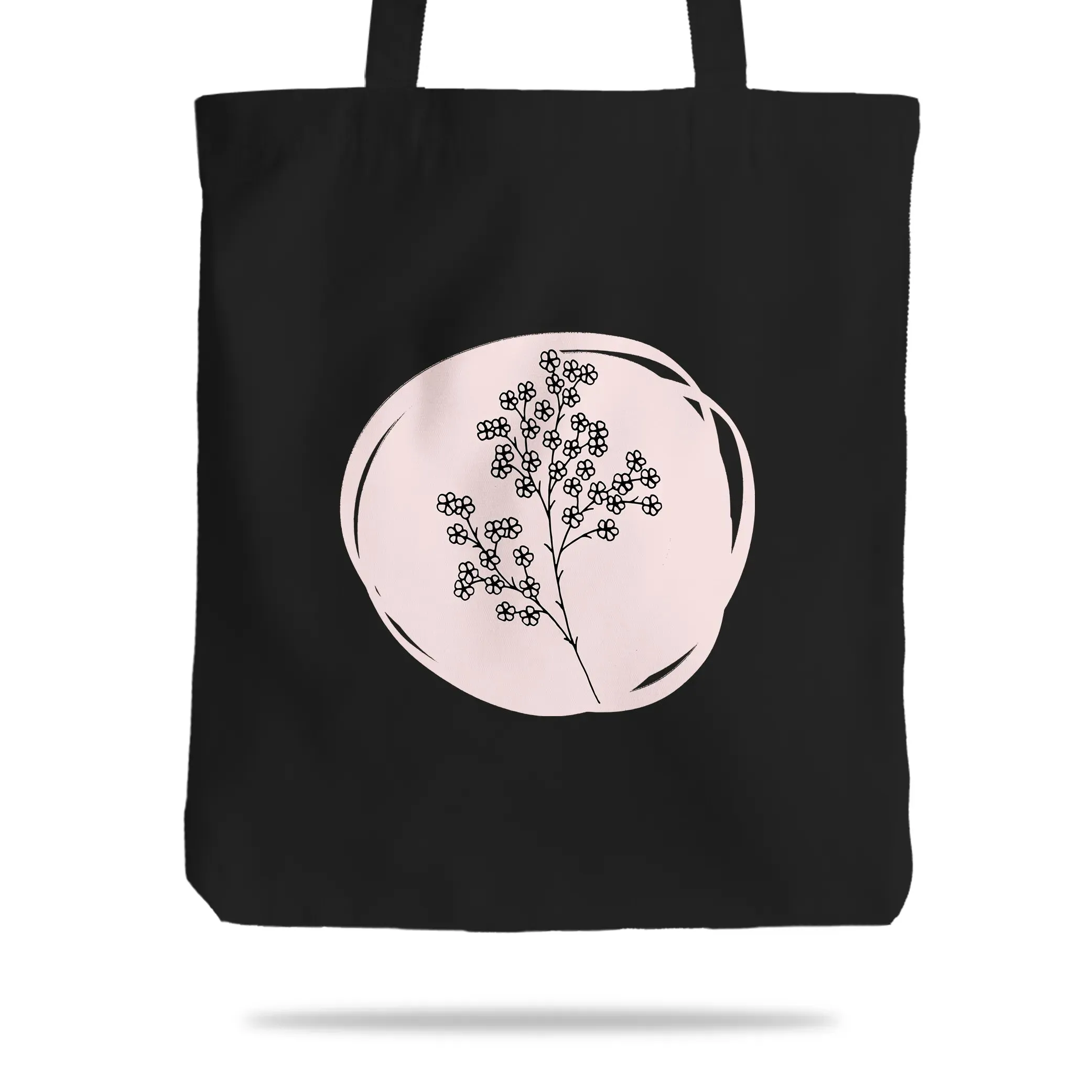 Tote bag floral design
