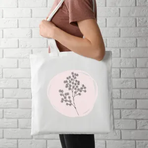 Tote bag floral design