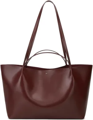Tote Bag for Women 2025 Large Shoulder Bags PU Leather Weekender Bag Shopper Handbags Travel Purse Buckle Design